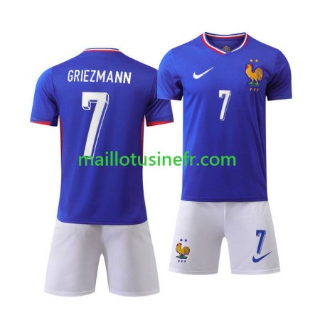Maillot de Foot France Antoine Griezmann 7 Domicile UEFA EURO 2024 - Enfant Maillot de Foot France Antoine Griezmann 7 Domicile UEFA EURO 2024 - Enfant